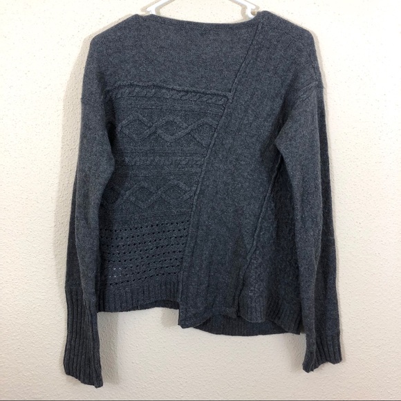 Elizabeth & James Cableknit Wool Cardigan Sweater - Picture 8 of 8